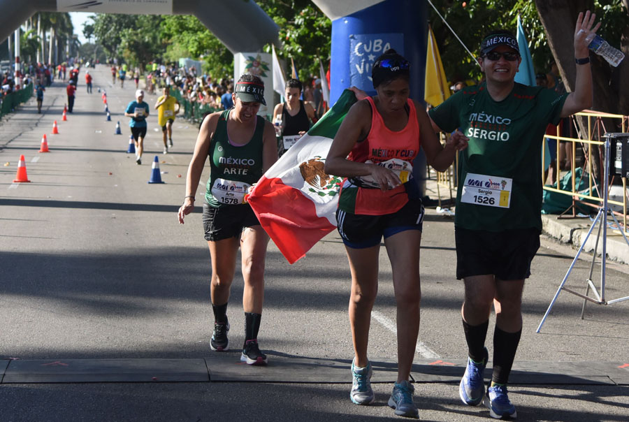Un 21% de los corredores de la Marabana – Maratón de La Habana son mexicanos