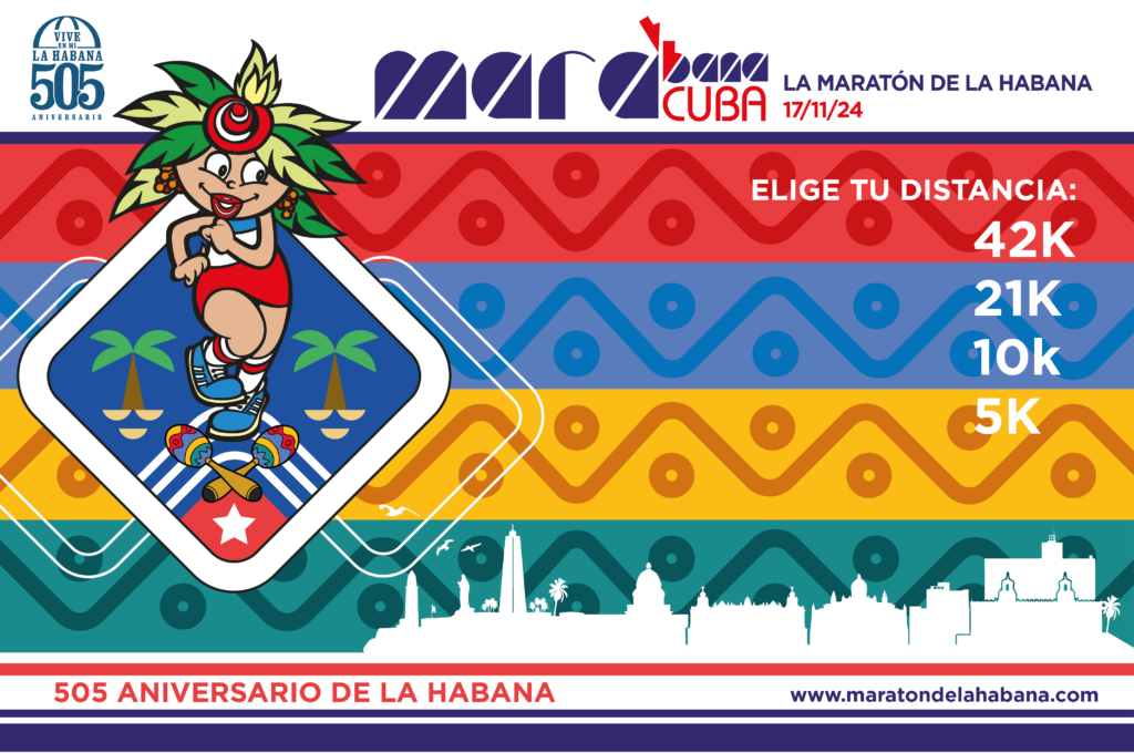 Inscripciones abiertas para la Marabana - Maratón de La Habana 2024