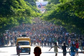 Marabana, 10 de octubre.
Foto: Franklin Reyes/JRebelde, Cuba.